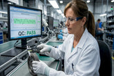 About_us_-_quality_control_inspector_measuring_massage_equipment_component_with_digital_caliper_next_to_pass_monitor-Pages-Ecozy
