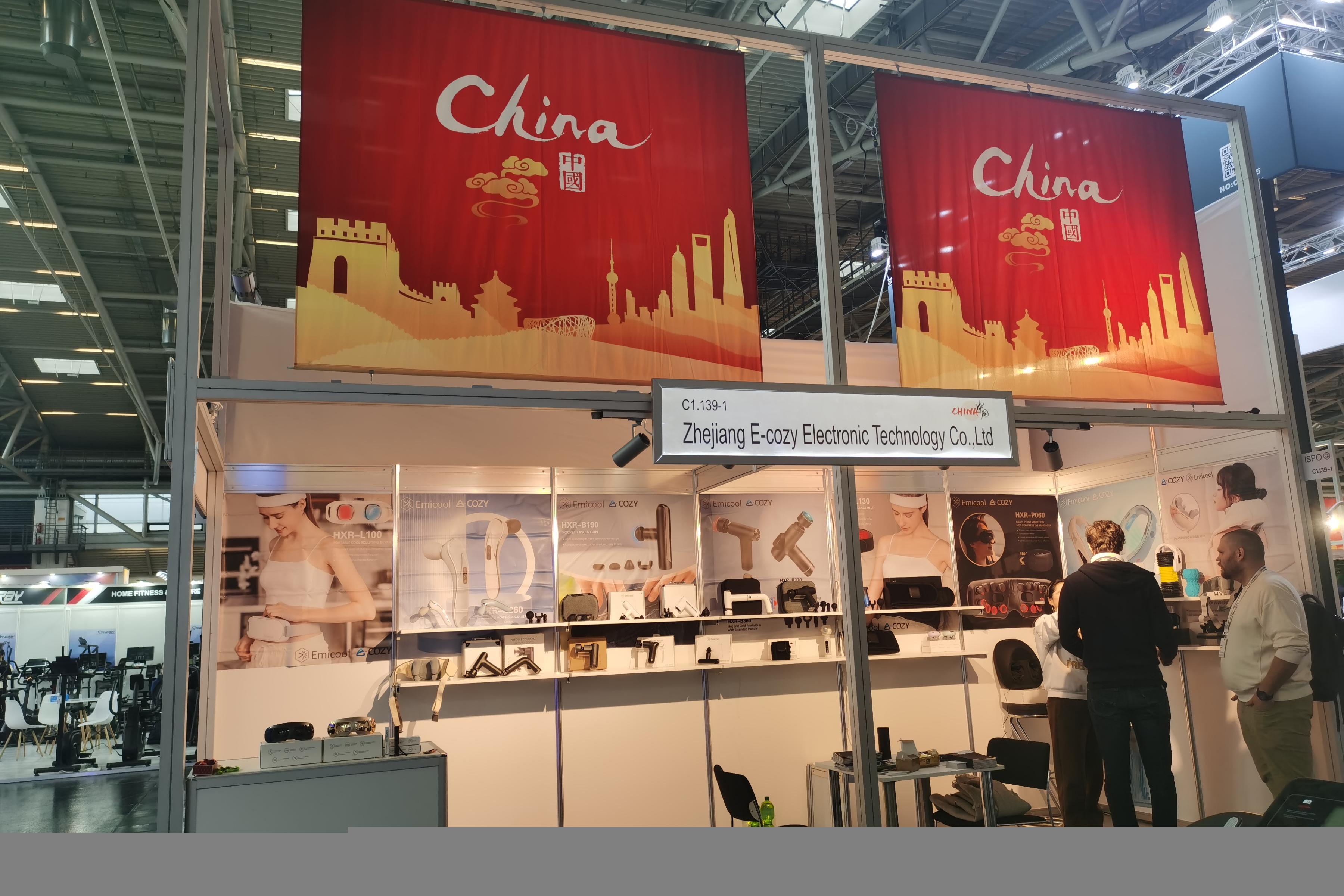 ISPO Munich 2024: Ecozy Showcases Cutting-Edge Wellness Technology-ECOZY