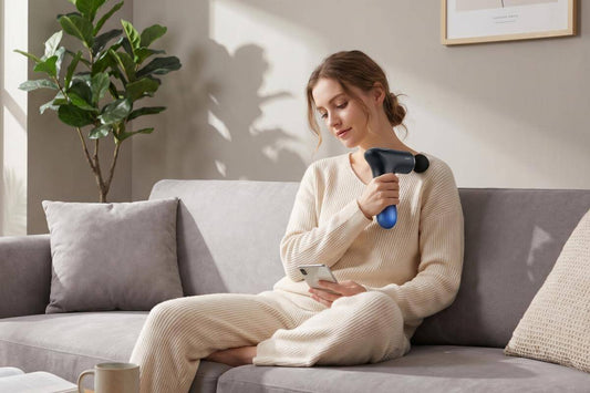 B029 Heat Massage Gun - CN307006966S Design Patent | Ecozy Official - ECOZY