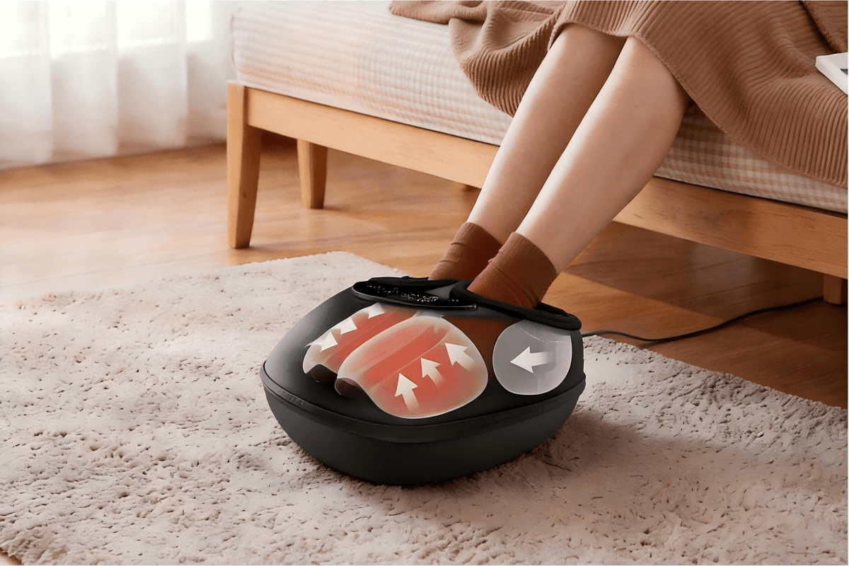 Why a Foot Massager with Heat and Vibration is a Game Changer for Recovery - ECOZY