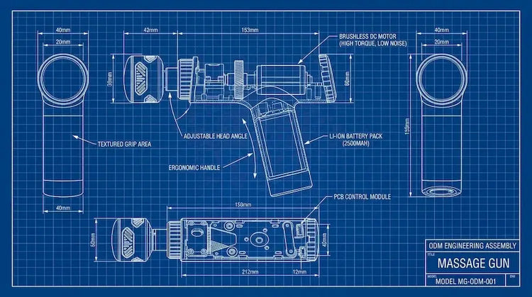 Home-massage_gun_technical_engineering_blueprint_schematic_diagram_specifications-Pages-Ecozy