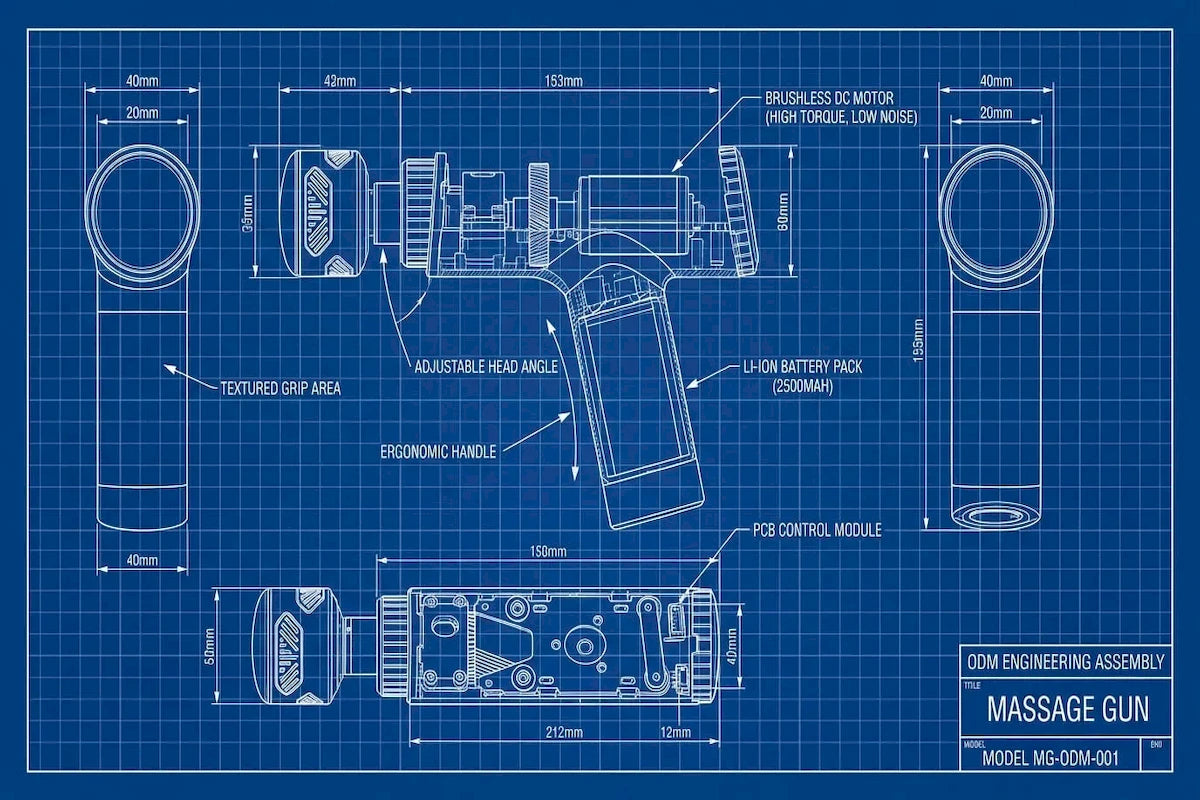 OEM-massage_gun_technical_engineering_blueprint_schematic_diagram_specifications-Pages-Ecozy