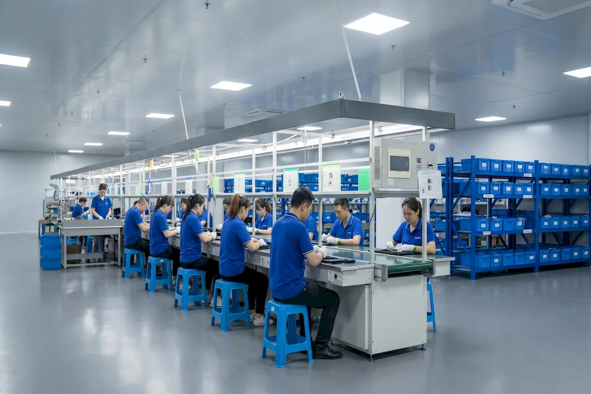 OEM_-_skilled_factory_workers_assembling_massage_equipment_on_a_modern_cleanroom_production_line-Pages-Ecozy