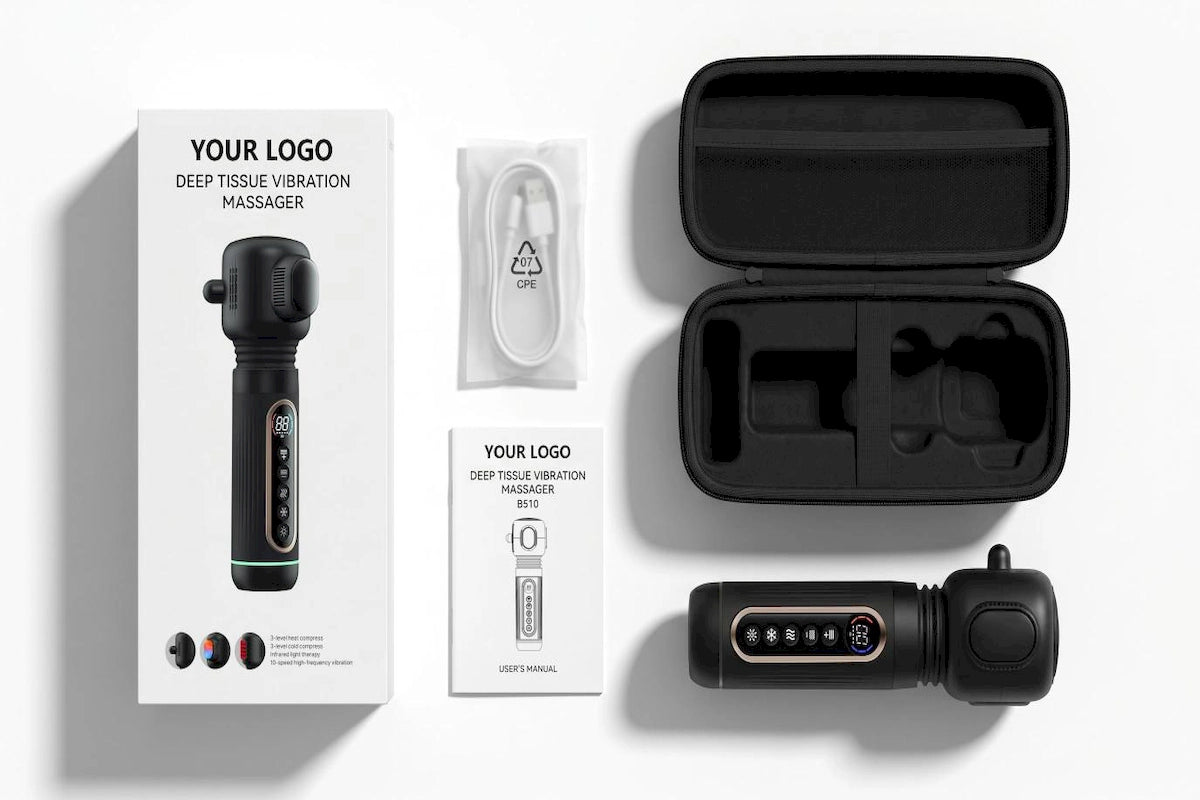 Private_Label-b510-deep-tissue-vibration-massager-packaging-box-and-accessories-display-Pages-Ecozy