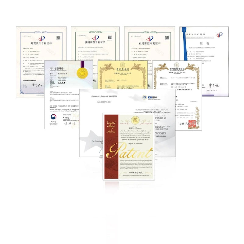 Quality_-_collage_of_international_design_and_utility_patent_certificates_representing_proprietary_massage_equipment_technology_innovation-Pages-Ecozy